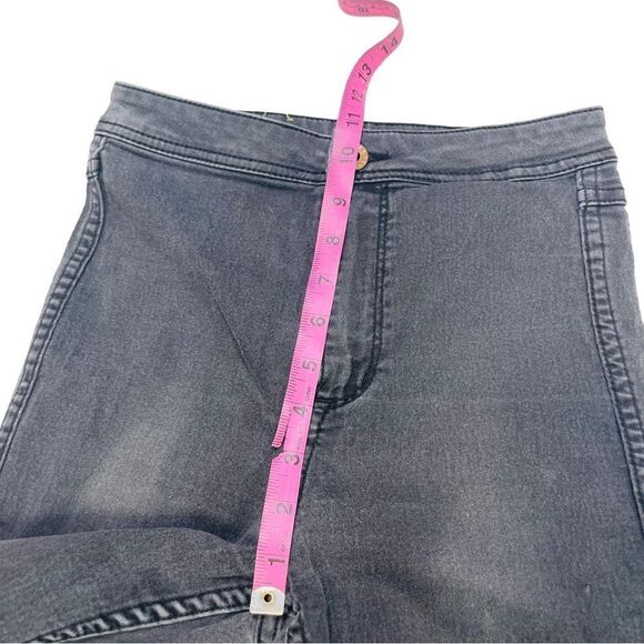 10/$25🦋 H&M &Denim Black Raw Hem Skinny Jeans - Size 25 - Picture 11 of 13